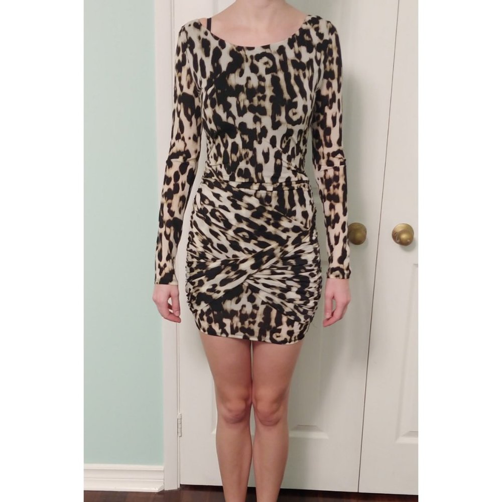 Guess leopard print dress